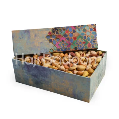 باکس آجیل شور طرح ترنج  1000 گرمی