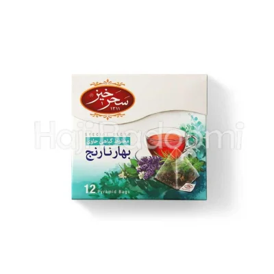 دمنوش بهار نارنج کیسه ای سحرخیز 12 عددی 24 گرمی
