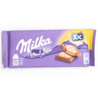 شکلات تخته‌ ای میلکا بیسکوئیتی توک 100 گرمی