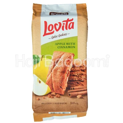 کیک کوکی لاویتا روشن با طعم سیب رو دارچین 168 گرم