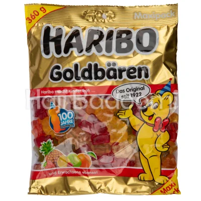 پاستیل هاریبو میوه ای مدل خرسی 360 گرمی