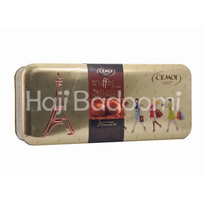 شکلات کادویی سموی ترافل جعبه فلزی 300 گرمی