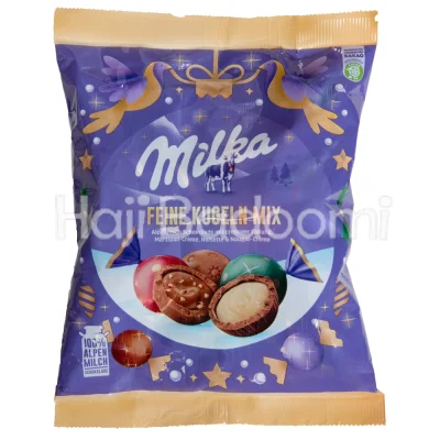 شکلات پاکتی پرالین توپی میکس میلکا 136 گرم