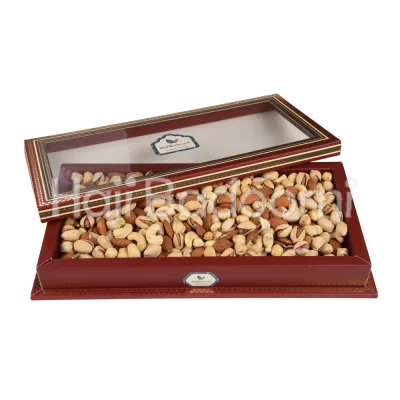 باکس آجیل طرح خاتم یاسمن 900 گرمی