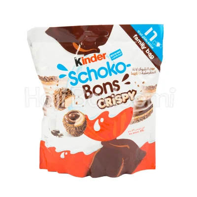 شکلات پاکتی کیندر شوکو بونز کریسپی 89 گرمی