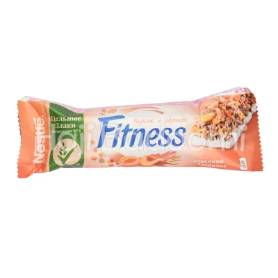 غلات بار نستله فیتنس هلو و زردآلو 23.5 گرمی