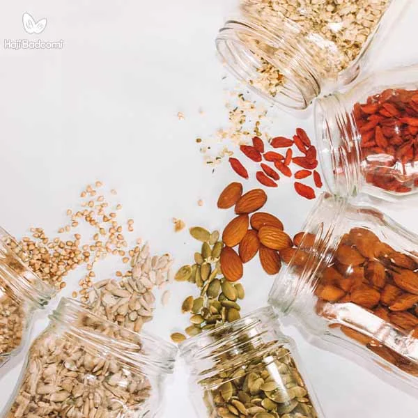 آجیل و تخمه، سرشار از پروتئین