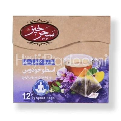 دمنوش اسطوخودوس کیسه ای سحرخیز 12 عددی 24 گرمی