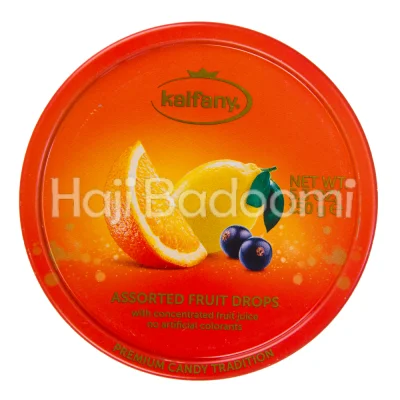 آبنبات کالفانی مخلوط میوه ای 125 گرمی