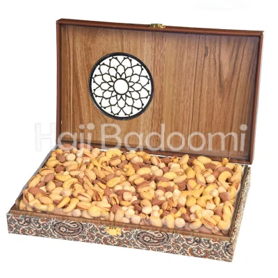 باکس آجیل شور طرح ترمه مدل پرتو 1300 گرمی