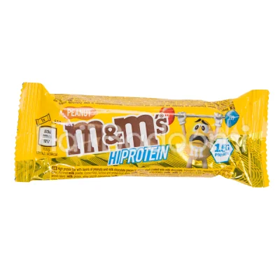 پروتئین بار های پروتئین ام اند ام شکلات و بادام زمینی 52 گرمی