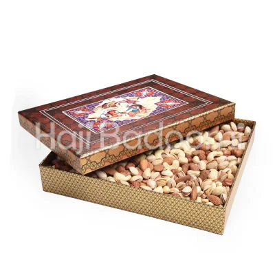 باکس آجیل خام خاتم طرح شاهنامه 1500 گرمی