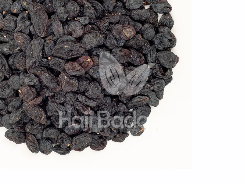 نمایی از مویز سیاه خارجی ممتاز بدون هسته کیفیت خوب