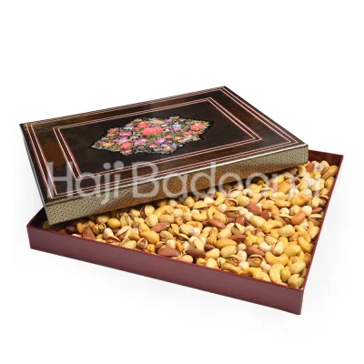 باکس آجیل شور خاتم طرح گلستان 1500 گرمی