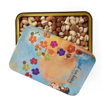 باکس آجیل خام طرح بهار 350 گرمی