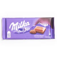 شکلات تخته‌ای میلکا با طعم دسر شکلات 100 گرمی