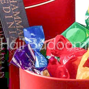 شکلات کادویی رینبو 5 طعم محمد ساعدی نیا 35 عددی 450 گرمی