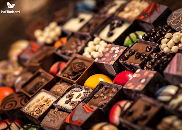 خرید شکلات خارجی اصل از فروشگاه اینترنتی حاجی بادومی