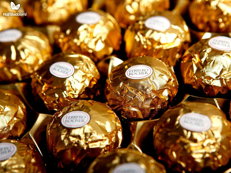 1. شکلات فریرو راچر (Ferrero Rocher)