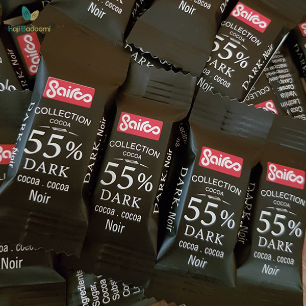 خرید شکلات تلخ 55 درصد سایرو از حاجی بادومی