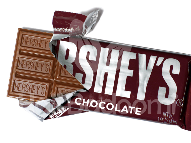 تصویری از شکلات تخته‌ ای هرشیز (Hershey's)