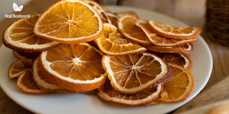 پرتقال خشک حاوی انواع ویتامین‌ها 