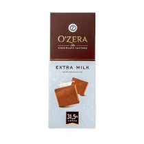 شکلات تخته ای شیری 31.5 درصد اکسترا میلک اوزرا 90 گرمی