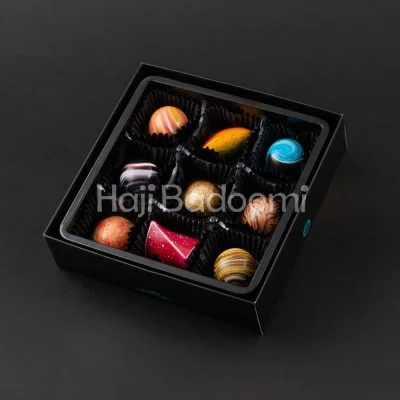 شکلات کادویی رویال میکس محمد ساعدی نیا 9 عددی 120 گرمی