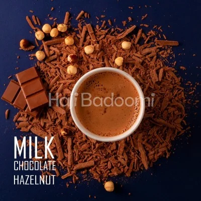 هات چاکلت شیری با طعم فندق محمد ساعدی نیا 180 گرمی