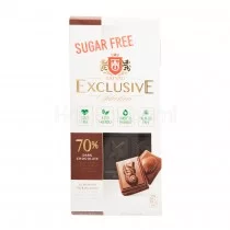 شکلات تای تائو اکسکلوسیو سلکشن بدون شکر تلخ 70 درصد 100 گرمی